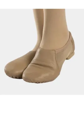 So Danca JZ76L Adult Jesse Caramel Color Rubber Sole Jazz Shoe