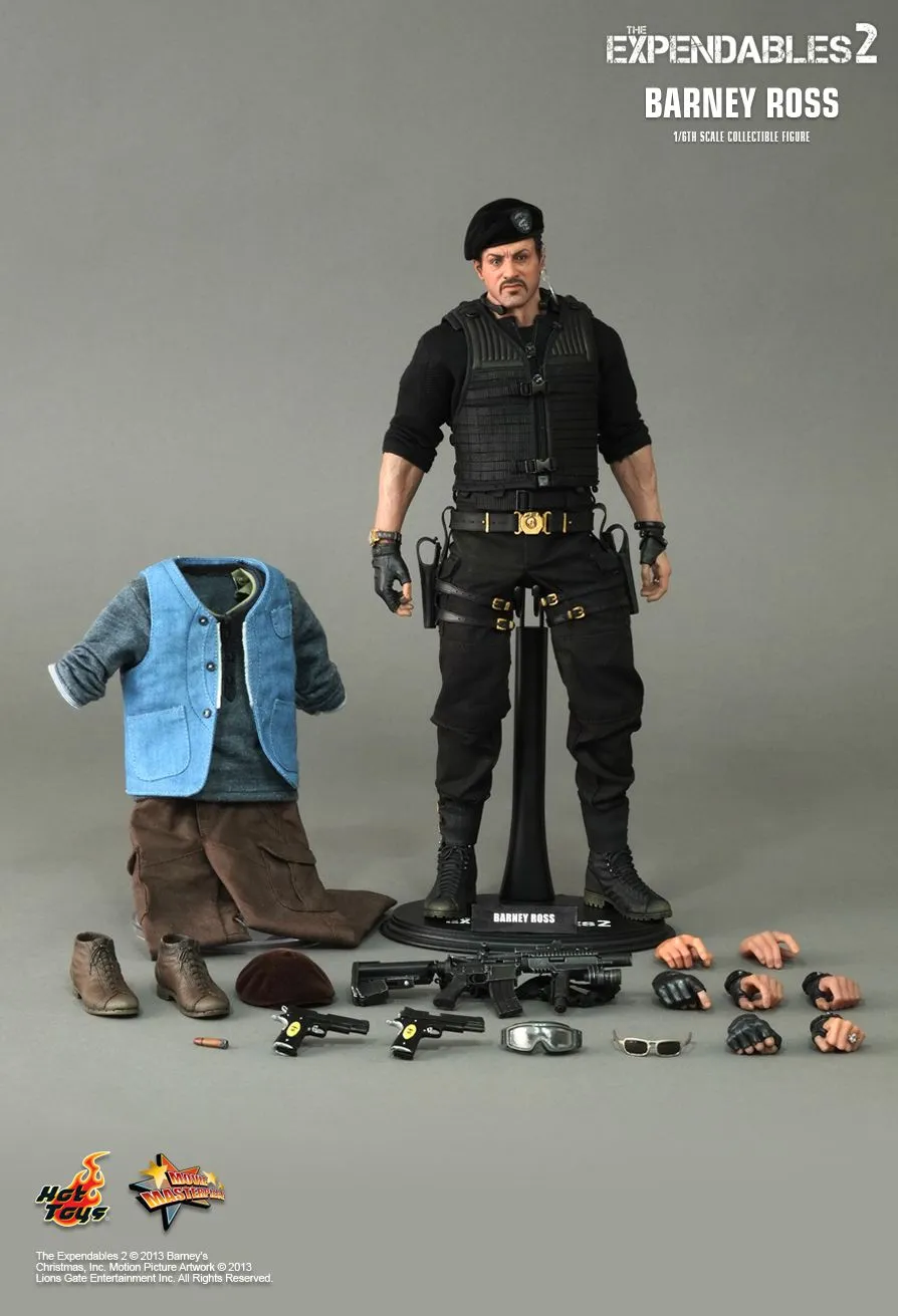 The Expendables 2 - Barney Ross - Brown Shoes (Peg Type)