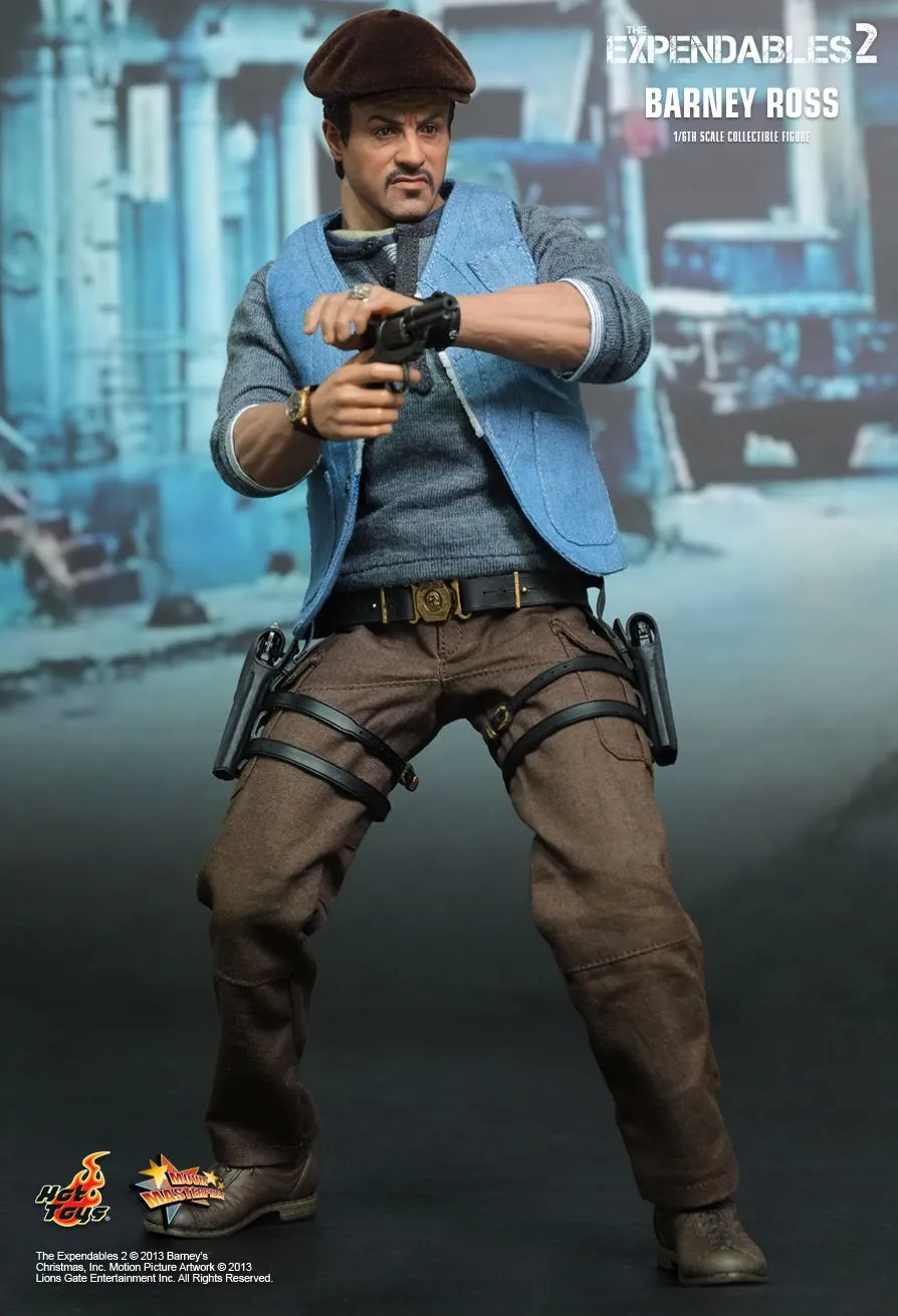 The Expendables 2 - Barney Ross - Brown Shoes (Peg Type)
