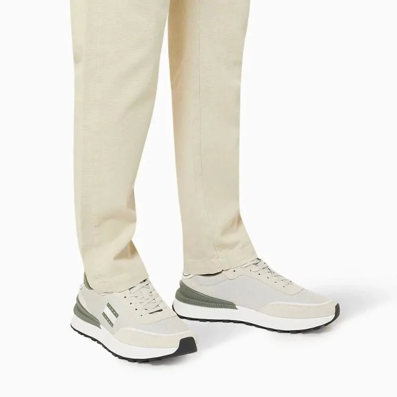 Tommy Hilfiger Jeans TJM Technical Runner Sneakers EM0EM02511-GRYGRN TOM109