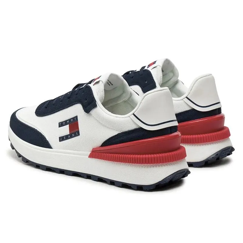 Tommy Hilfiger Jeans TJM Technical Runner Sneakers EM0EM02511-WHTNVY TOM104