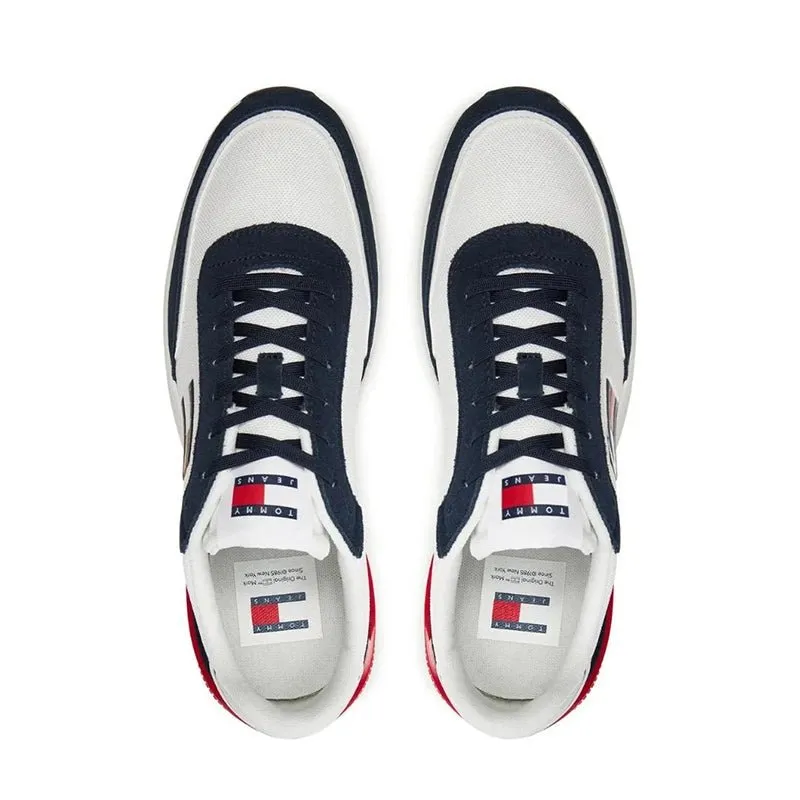 Tommy Hilfiger Jeans TJM Technical Runner Sneakers EM0EM02511-WHTNVY TOM104
