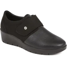 Touch-Fastening Wedge Shoes - FLY38047 / 324 074