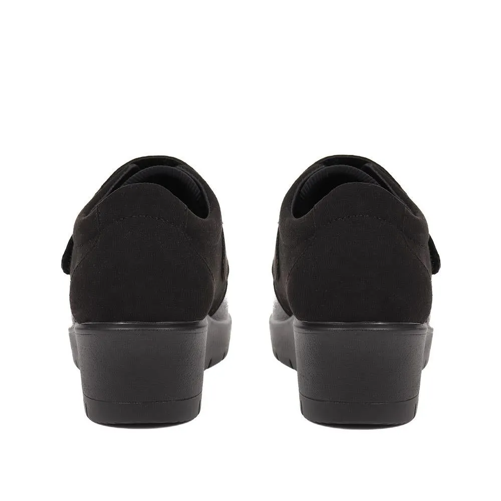 Touch-Fastening Wedge Shoes - FLY38047 / 324 074