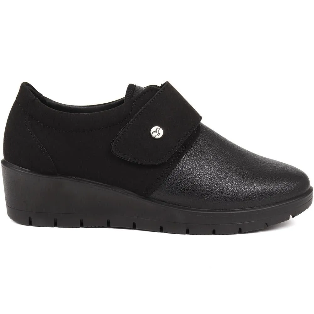 Touch-Fastening Wedge Shoes - FLY38047 / 324 074