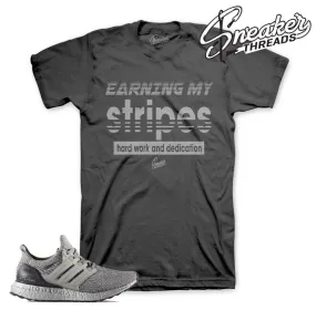 Ultra Boost Silver Pack Earning Stripes Shirt