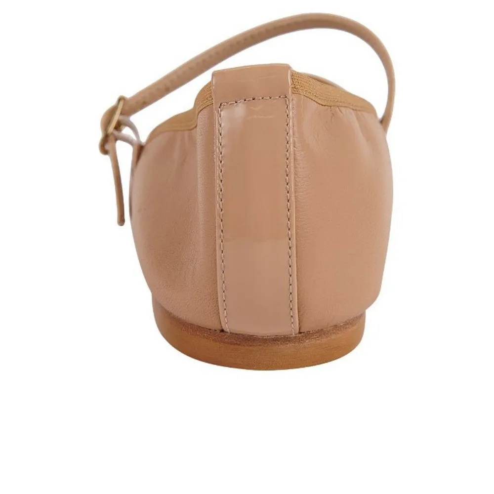 Urban Beige Jon Josef Leather Flat