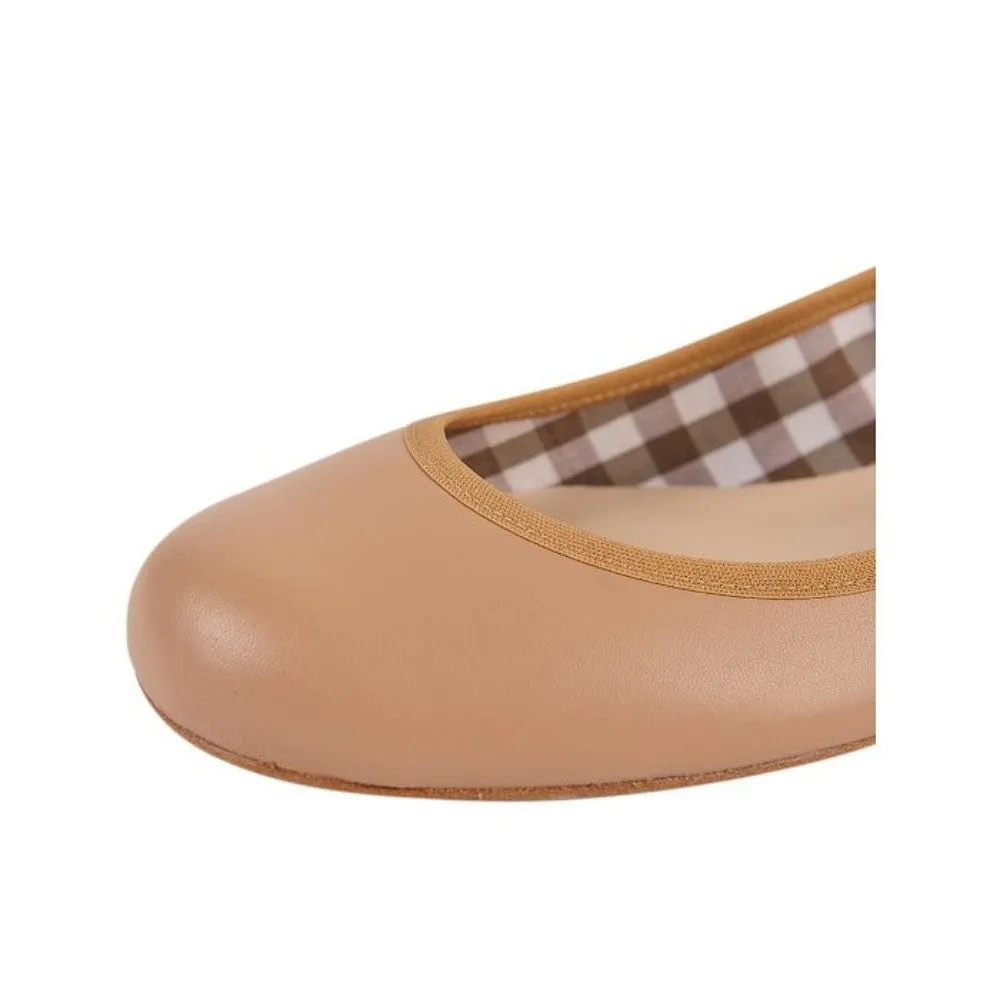 Urban Beige Jon Josef Leather Flat