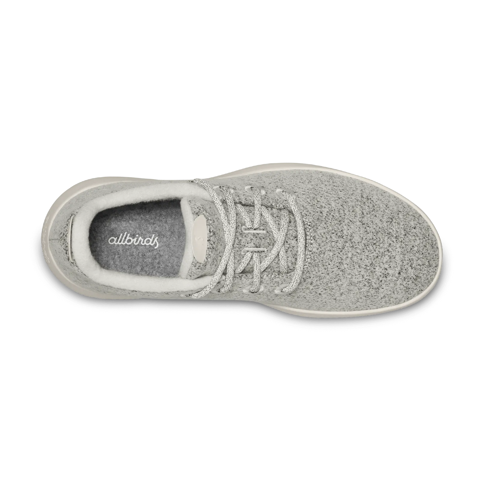 Women's Wool Runner Mizzles - Dapple Grey (Cream Sole)