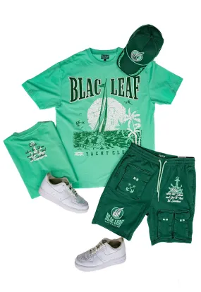 Yacht Club Shirt, Yacht Club Twill Utility Shorts, and Yacht Club Captain Hat Bundle (Shoes Not Included)