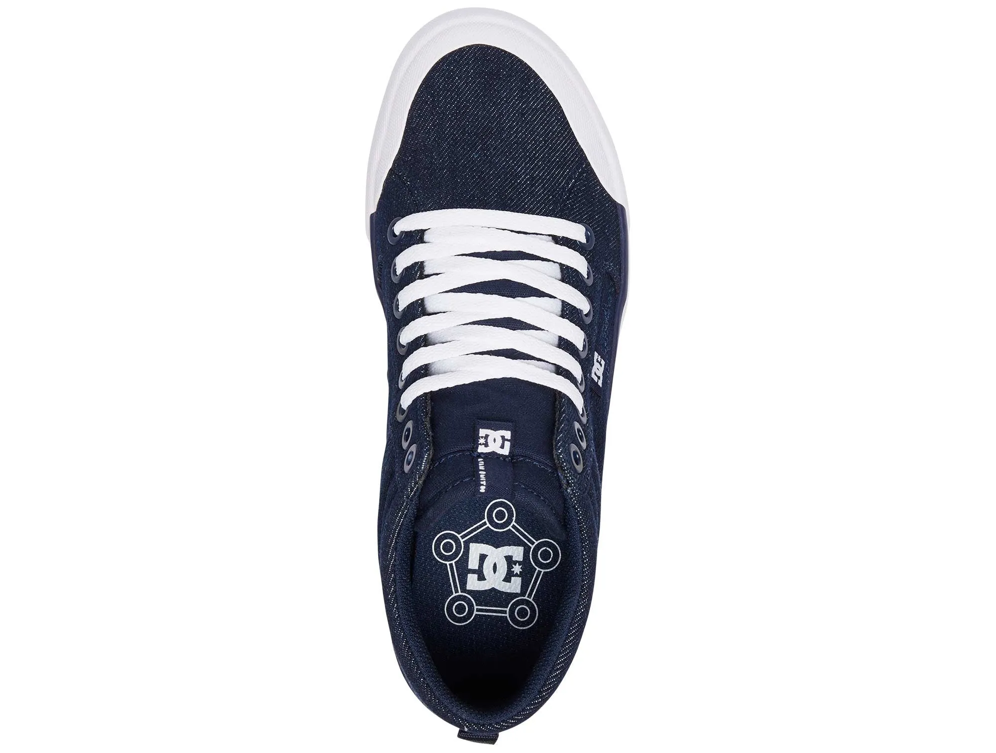 Zapatilla Dc Evan Hi Mujer Azul